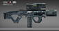 Kalashnikov MK2039 rifle, weihao wei : Cyberpunk style AK design.

User group: Russia FSB operators, Russia Space Station Tactical Rescue Team

Kalashnikov MK2039, traditional AK rifle mix and rebuild with zero-g combat capability.

The autotrack Eotech o