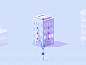 Building Types for Terragraph : An animated illustration for Facebook's Terragraph.com showing different types of buildings to illustrate how the service is used in real life. A quick way to compare what speeds you get for a sing...