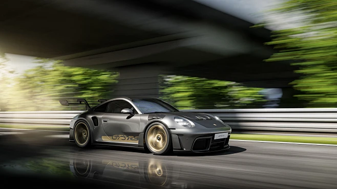PORSCHE 911 994 GT3RS | CGI :: Behance-花瓣网