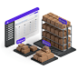3D Illustrations for OrderGrid.com by Vedant Hegde on Dribbble