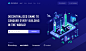 Polyworld landing header