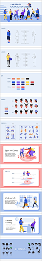 人物插画系统设计 - 三千 - 原创作品 - 视觉中国(shijueME)