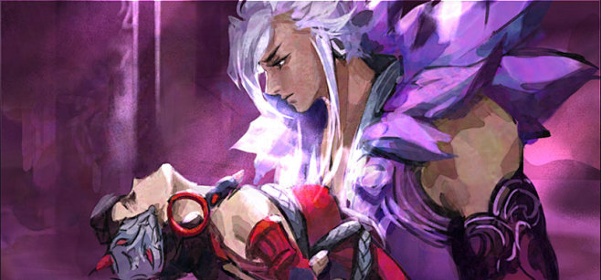 王者荣耀阿珂信念之刃高渐离叛逆吟游官方海报背景故事cp