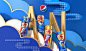 pepsico tet 2022 : we created these visuals for PepsiCo’s social media to showcase their new festive designs for Vietnam TET festival. the visuals are created to highlight and bring the story of the designs on the can to life.