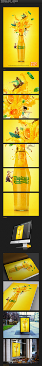 TROPICANA JUICE CAMPAIGN on Behance