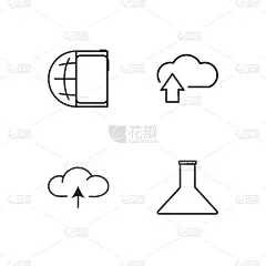 轮廓,符号,蜘蛛网,极简构图,商务,数据,电子邮件,概念,布置,下载