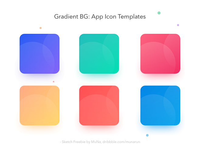 Gradient BG App icon...