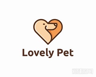 Lovely Pet可爱的宠物logo设...