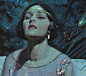 MOONLIGHT MAGIC :   The illustrator Dean Cornwell was so damn good that when he painted a moonlit scene, he didn't need to show the moon, or the night sky, or...