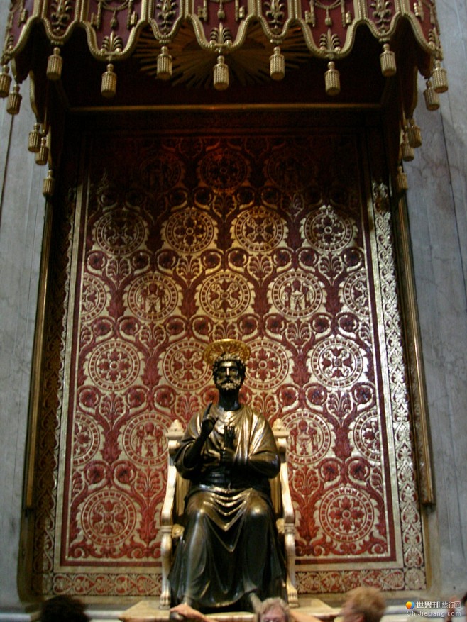 【梵蒂冈】梵蒂冈圣彼得雕像（St. Pe...