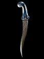 South Indian Rock Crystal Khanjar Dagger - Arms And Antiques : An early and powerful South Indian Deccani khanjar, likely dating to the 17th to 18th centuries.

This is fine example displays a south Indian form which can be seen through the recurving an