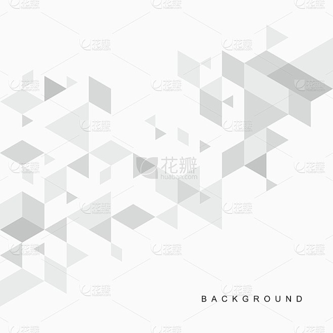 抽象几何技术背景。向量的创意设计。