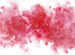 抽象美丽的彩色水彩插画背景和背景画。
