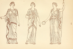 Dansvotrecoeur采集到古希腊女性服装版画