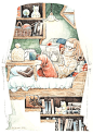 井田千秋 插画作品欣赏