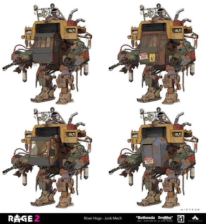 Rage 2 River Hogs (Junk Mech)-花瓣网