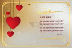 贺卡,人,明亮,可爱的,周年纪念,请柬,华贵,浪漫,模板,儿童