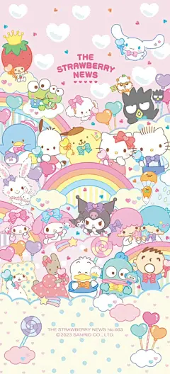 sanrio大集合壁纸无水印_1_童话屋_来自小红书网页版
