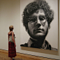 paintingbychuckclose4 艺术家Chuck Close的超写实指画素描 | New Visual Class