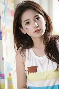 彩妆美少女人像摄影高清壁纸图片，气质美女甜美性感艺术照-今日头条