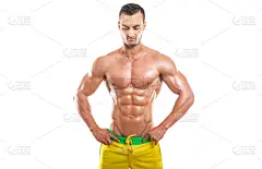 男人,男性美,健美身材,举重训练,健康保健,运动,仅男人,一个人,健康,仅一个男人