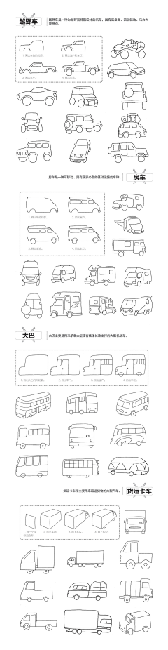 绘客采集到【涂鸦简笔画技法教程】