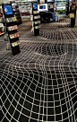 Carpet design. Completely flat.