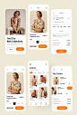 界面设计电商app服饰app服饰电商时尚UI设计app ui