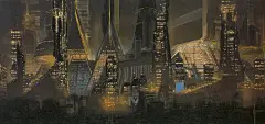 赛得·米德(Syd Mead,全名Sydney Jay Mead)是一位多产且深具影响力的美国“视觉未来主义”科幻设计大师、工业设计师、插画艺术家和概念艺术家。 (42)