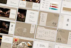 杜芳子古味茶鋪 | Visual Identity System : 「杜芳子」為品牌創辦人奶奶的本名，為了傳承她的好手藝，重現懷念的古早味，創辦了「杜芳子古味茶鋪」。品牌整體識別呈現台灣早期復古意象，主視覺致敬浮世繪風格，以葛飾北齋最著名的巨浪重現芳子奶奶的拿手絕活：珍珠奶茶海浪、茶凍山脈和燒仙草壁岩，形成一幅乘載傳統手藝及工藝的「食物風景畫」。並以海浪中藏入「虎紋」意象，藉此象徵屬虎的奶奶即是杜芳子的品牌精神。名片紙質特別挑選自然色且低飽和的棉絮紙，雙色對裱出層次，並在正面以打凹壓紋以刻畫主視覺圖騰，