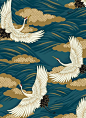 日本鹤纹