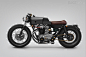 Yamaha XS650 custom motorcycle