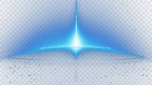  科幻蓝色光效-光效果-光效素材-光效p...