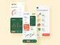 Smart Nutrition mobile app interaction design healthcare food healthy food interactiondesign motiongraphics interaction animation android typography button illustration ios motion animation mobile ux ui