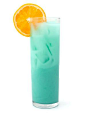 Blue Lagoon Olympic Cocktail。蓝色泻湖奥林匹克鸡尾酒