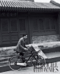 彭于晏演绎经典绅士 骑老式单车似年代电影_星大片_明星