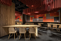 restaurant Photography  interior design  Interior Photography red 浆果设计 studio TEN Tan xiao Shenyang china