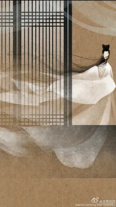 #每日一涂##无脸古装群像#K倩-黄霑 哎… ​​​​