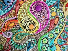 《怎么能够》-【)6200张完整收录(】灵感之源 #图案# #花纹# #手绘# #线描# #密集# #马克笔# #针管笔# #临摹# #淡彩# #素材# (4553)