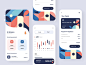 Finance App UX-UI Design mobile ui design mobile app development mobile ui app design banking app app finance app web deisgn branding typogaphy cards mobile ui kit web design mobile application mobile apps mobile design mobile app design mobile mobile uiu