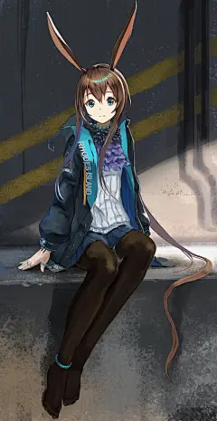 @图维画社    《明日方舟》精选画师同人画插画壁纸 (82)