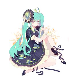 鱼靥采集到初音      v家