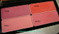 Shu Uemura Color Atelier Glow On Blush Swatches : Below are swatches of some of the new Shu Uemura  Glow On blushes.  It seems like the blushes are still made in Japan while most of the new ...