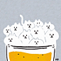 云吸猫养生计划第十期啦！
而且还是一只热爱酒精的猫（是我的灵魂么！是猫就很可爱了，还爱喝酒，简直迷人！
ins：kyebbang2
插画目录超话 ​​​​