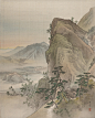 日本 川端玉章 动物山水册