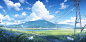 #風景 夏の草原 - ペンたろう的插画