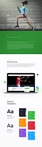 Fitr: Fitness Website Design Case study on Behance