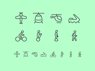 Transport icons 3