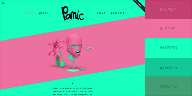 website color scheme...