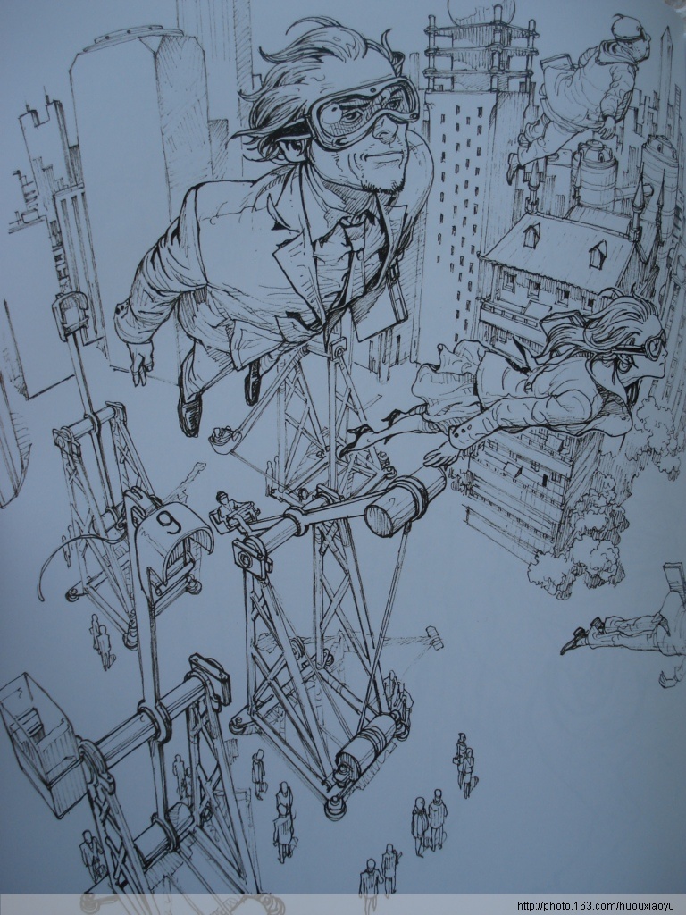 金政基限量版草图集66号！——kim jung-Gi. 2011 Sketch Collection